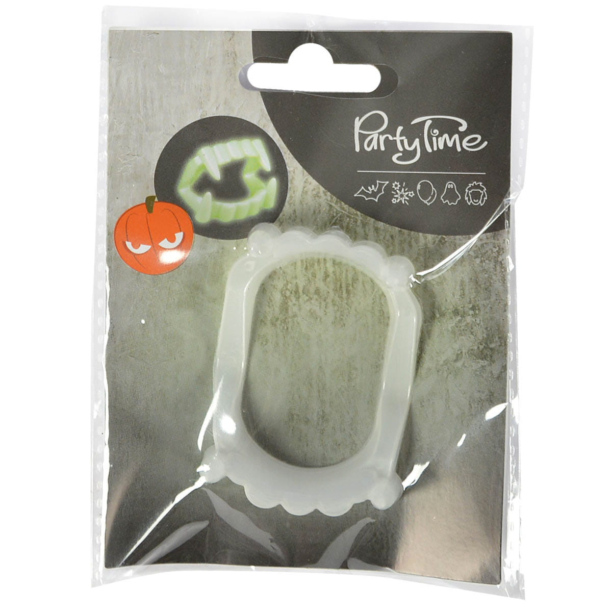Zęby wampira fluorescencyjne K0523 Halloween Arpex